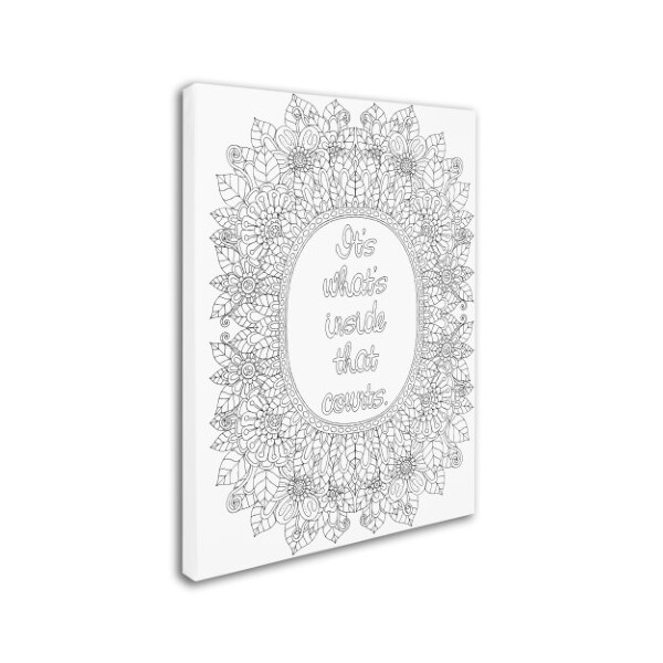 Hello Angel 'Inspirational Quotes 18' Canvas Art,14x19